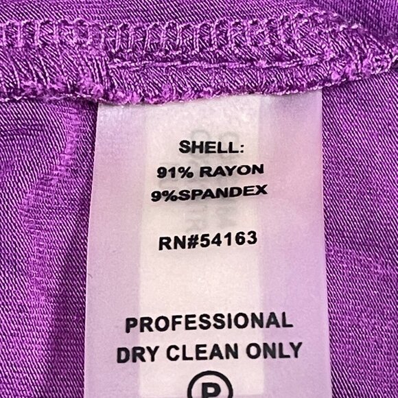 Calvin Klein One-Shoulder Ruffle Dress Size 6 - Picture 5 of 5